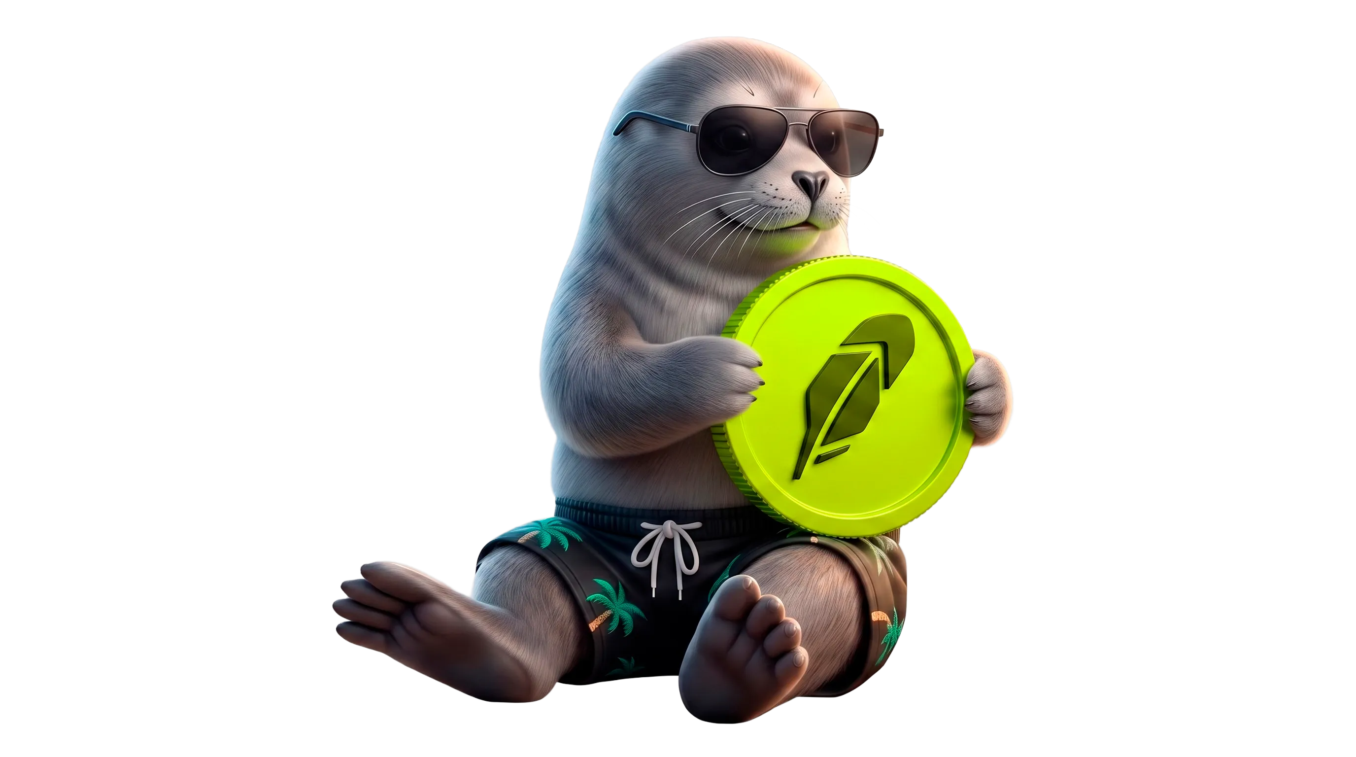 The $SEAL mascot of Crypto Paradise