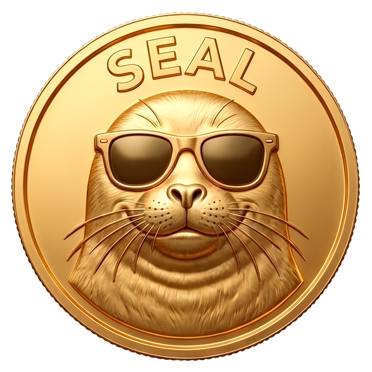 $SEAL coin — Front — Face — 1200×1200px